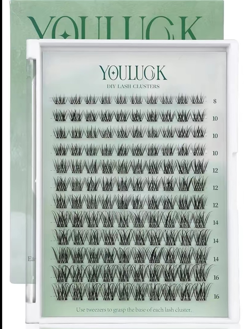YOULUCK DIY Lash Clusters in Style Vivid